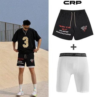 【臺灣出貨】美式短褲夏季速幹短褲網眼冰絲籃球服飾寬鬆短褲透氣四分不過膝跑步球褲男運動休閒短褲投籃訓練褲