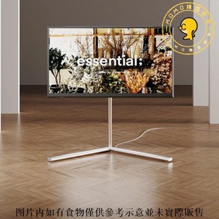 免運/可到付 可移動電視機支架推車落地式銀翼掛架子帶輪40-70寸小米通用掛架