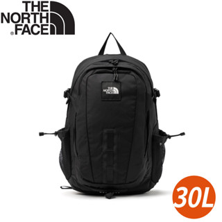 【The North Face 30L 多隔層雙肩後揹包《黑》】3KYJ/電腦包/登山包/通勤揹包/肩揹包/攻頂包