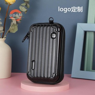 卓藝客製√【零錢包】7寸迷你硬殼 PC材質化妝包 訂製logo圖案印刷小包 包企業禮品斜揹包☆