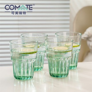 杯子✨ 玻璃杯 喝水杯子 【可美瑞特】高顏值玻璃杯咖啡杯美式飲料簡約網紅家用餐廳果汁