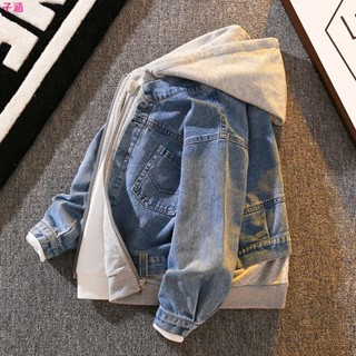 🍓兒童套裝🍓秋季新品 童裝男童牛仔外套春裝2024新款兒童牛仔衣中大童春秋季洋氣韓版潮