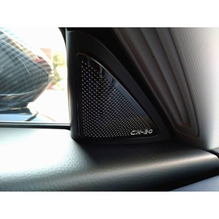 【精選】馬自達 MAZDA 20-24年 CX30 CX-30 A柱喇叭框 喇叭裝飾框 A柱裝飾框 高音喇叭框 黑鈦