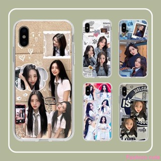 YUNA申有娜ITZY個性kpop軟殼蘋果vivoOPPO小米黑色透明手機殼