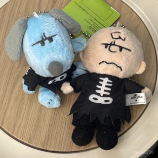 snoopy係列 史努比 新款史努比 查理 骷髏係列 書包掛件 毛絨玩具 公仔 玩偶 情侶禮物 4寸 毛絨玩偶 收藏擺件