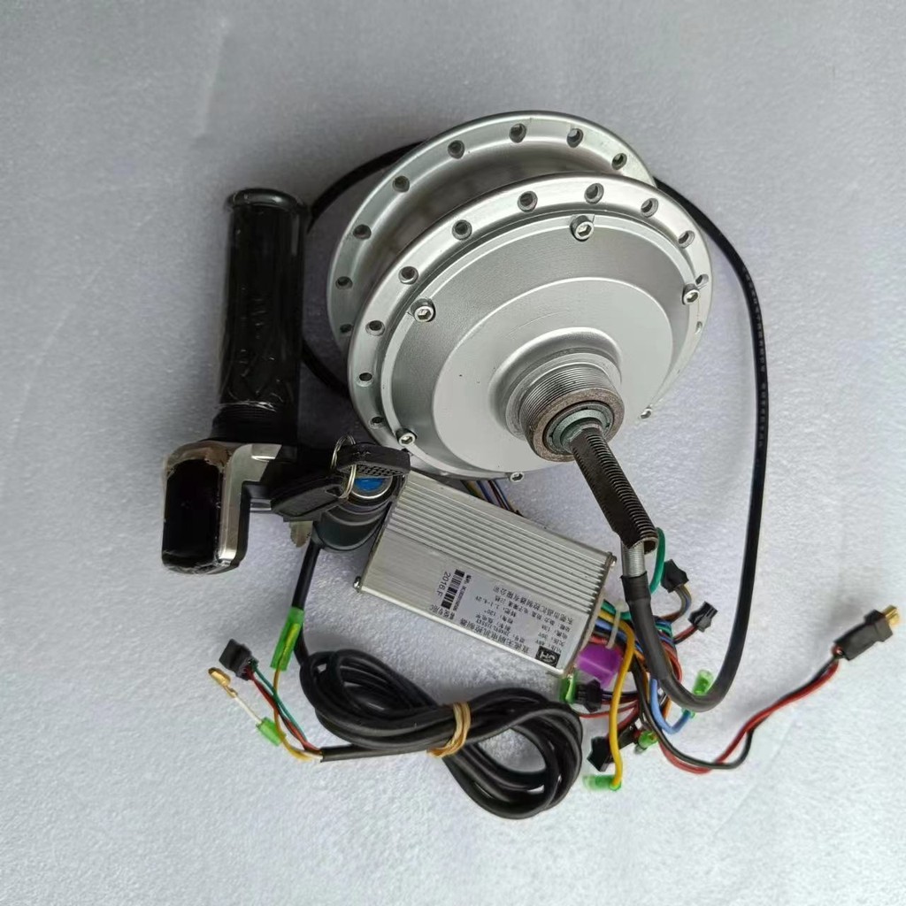 優化48伏V電動自行車電機240瓦W有齒小人力三輪車改裝電動配件馬達1025j