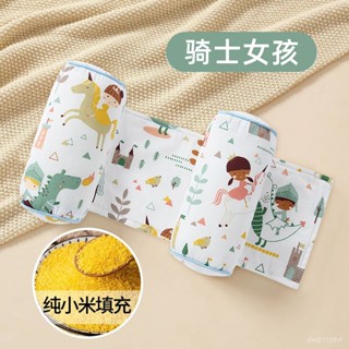 【桃園出貨】嬰兒定型枕小米枕頭寶寶矯正防偏頭蕎麥幼兒糾正新生兒定頭型側睡