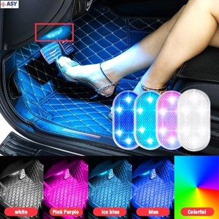 適用於汽車 LED 觸摸燈無線車內燈自動車頂天花板閱讀燈,門腳後備箱儲存 USB 充電頂燈手指觸控感應燈汽車造型