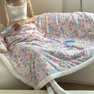 【i北鼻】 牛奶絨 毯子 秋冬新品羊羔絨毛毯