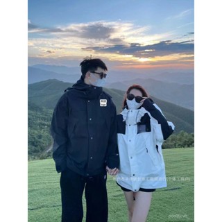 臺灣熱銷 新款美版1990衝鋒衣TNF登山服高版防風外套三閤一防水男女情侶潮