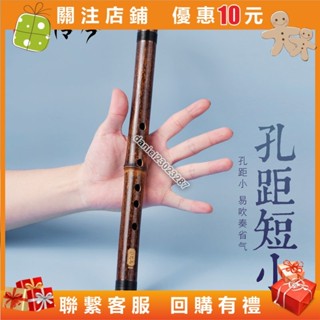 初學入門紫竹短簫6孔E調蕭樂器洞簫迷你瀟學生便攜古風dan7546