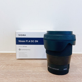 (Canon M系列APSC用) SIGMA 16mm F1.4 DC DN 微單眼專用鏡頭 廣角定焦 大光圈人像鏡