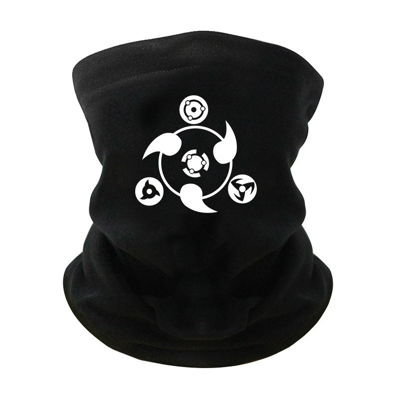 火影周邊 寫輪眼宇智波鼬漩渦鳴人曉組織 二次元圍脖口罩忍者面罩