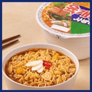 金超市｜現貨 農心 辣牛肉湯麵 韓國碗麵 6碗 農心碗麵 韓式泡麵 辣牛肉泡麵 韓國泡麵 韓國杯麵 韓國拉麵 農心泡麵