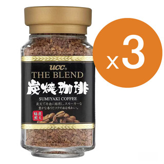 UCC 炭燒即溶咖啡 90克 X 3瓶 (3組) W74851 [COSCO代購5]