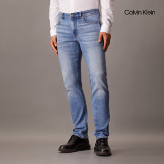 【Calvin Klein】 CK 水洗 Body 牛仔褲 藍色