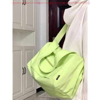 熱賣✨[Super] 旅行包 手提袋 旅行袋 大容量廠家批發健身包帶鞋倉大容量瑜伽包運動手提單肩包出差短途旅行包