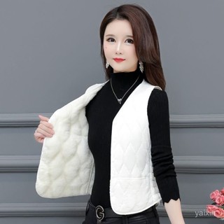 🔥2025新品限時特賣📣女士短款中老年棉馬甲保暖防寒時尚高檔背心新款媽媽款顯瘦外穿【賣場優選】