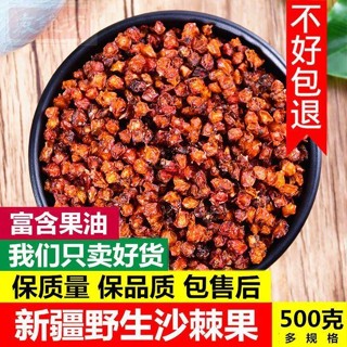 🔥友誼坊 新貨 優質新貨沙棘正品乾果果乾新疆新鮮特產野生泡茶沙棘原漿無硫