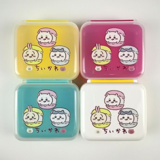 甄選好貨✿吉伊卡哇CHIIKAWA便當盒飯盒飯團漢堡盒收納可愛水果點心可微波PP 密封飯盒 可愛飯盒 便當盒