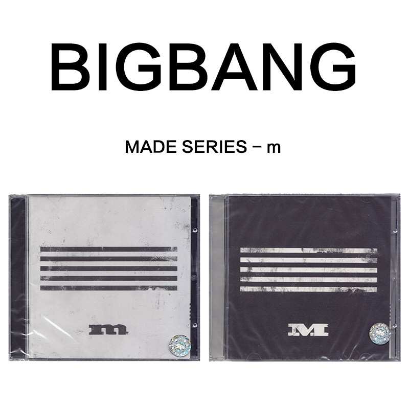 ◕‿高清‿◕㊣版有貨 BIGBANG專輯 MADE SERIES M cd唱片 權志龍GD 小卡 立牌D~V~D
