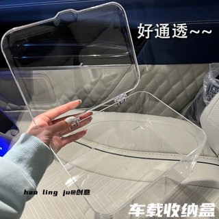 💥今日特價💥 清倉桌麵收納盒透明亞剋力雜物筐辦公室臥室宿捨帶蓋防塵整理盒