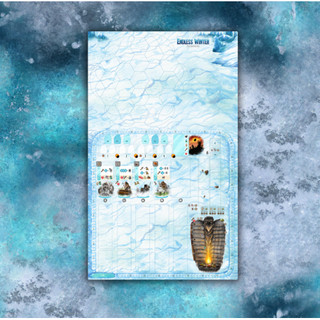 【安妮桌遊】無盡寒冬牌墊 桌遊牌墊 Endless Winter PLAYMAT