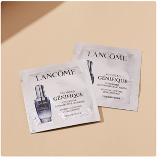 現貨➕ 買5贈1 LANCOME 蘭蔻 系列 逆時眼霜 玫瑰修護乳霜 小黑瓶精華 0.7/1ml 小樣片裝