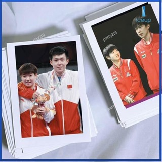 小紅書熱款 莎頭組合孫穎莎王楚欽拍立得明信片照片3寸5寸lomo卡照片最新diy