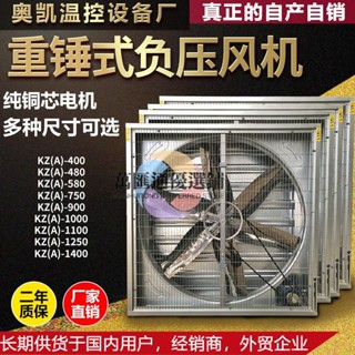 💖重錘負壓風機大功率強力靜音工業排風扇養殖場室內通風排氣換氣扇