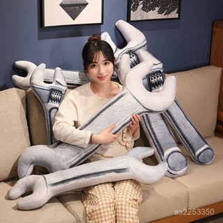 闆娘優選模擬扳手抱枕噁搞男友長條夾腿公仔玩偶毛絨玩具女友睡覺生日禮物 SGVR