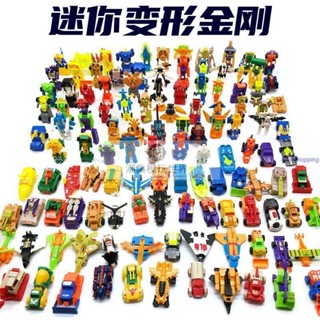 模型玩具 汽車人模型玩具 變形金剛玩具變形小汽車迷你戰隊變形加農炮戰車幻速戰機 玩具