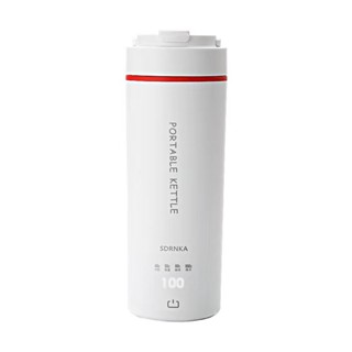 日本SDRNKA燒水壺（USB+220V插頭）電熱水杯 type-c便攜式燒水壺 家用旅行燒水壺保溫杯
