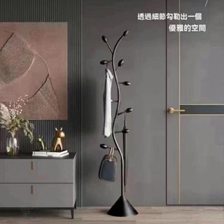 【雲端家居-限時促銷】吊衣架 掛衣架落地衣架 臥室移動輕奢簡易掛衣服架子單桿式衣帽架小型傢用室內 自力式衣架 汙衣架