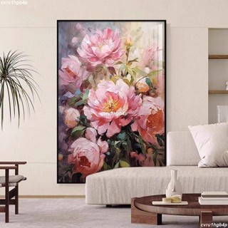 成品畫 裝飾畫 北歐掛畫 花開富貴 牡丹 客廳掛畫 花卉裝飾畫 沙發背景牆掛畫 掛畫 畫 晶瓷畫 客廳裝飾 牆壁裝飾