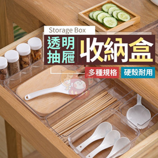 (臺灣現貨) 透明PET 塑膠收納籃 收納盒 置物盒 塑膠籃 收納籃 廚房收納 浴室收納 冰箱收納 手提設計