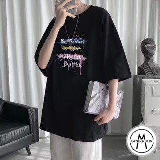 【M世代】短袖t恤 大尺碼T恤寬鬆上衣 短袖 男女情侶衣 寬版上衣短T 上衣短袖 情侶裝 男裝男生衣服ATYT407