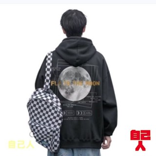 【自己人】M-5XL 長帽T 情侶T 男生衣著 袖上衣 長袖帽t 連帽衛衣 男生上衣 印花大學T BTGW139