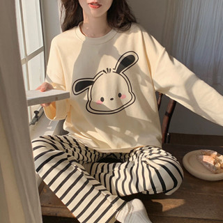 🌸特價🌸【精選】睡衣女長袖長褲秋季可愛家居服套裝百搭甜美寬松超柔軟可外女少女