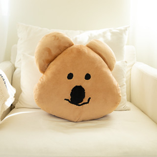 【左手小姐🇰🇷】Dinotaeng｜Quokka大臉抱枕｜玩偶 靠枕 椅墊 絨毛娃娃 靠墊