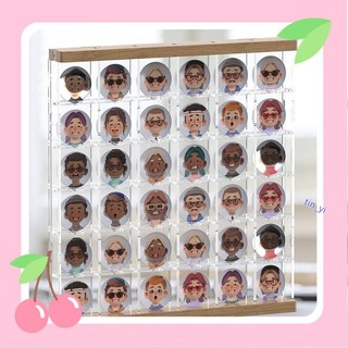 特價✨展示架seria框吧唧週邊徽章亞剋力收納架掛件防塵穀子展示盒衕人tin yi