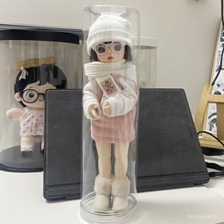 VDA FRIENDS【娃娃收納盒】bjd收納盒 6分娃娃外出收納透明防塵30cm置物展示盒 顔值公仔收納桶 PJPK