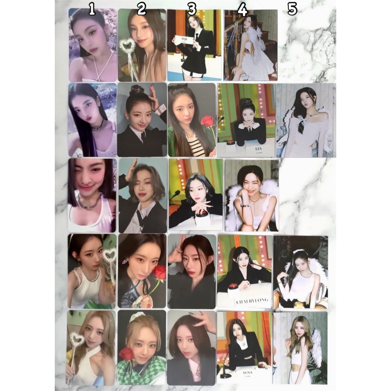 ⚡️ ITZY 迷你六輯 CHESHIRE 專輯 小卡 特別版 Yeji Lia 留真 彩領 Yuna