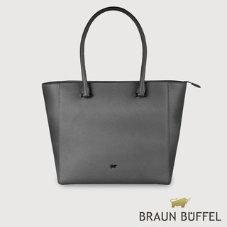 【BRAUN BUFFEL】依雅娜 肩包-黑色(德國小金牛台灣總代理)/BF853-57-BK