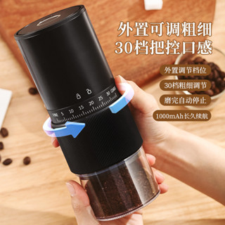 便攜電動咖啡磨豆機 USB充電咖啡研磨機 電動咖啡磨豆機 小型咖啡機 咖啡研磨機 手動 電動咖啡機 咖啡磨粉機
