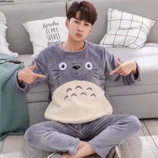 法蘭絨加厚男士睡衣💞💓熱銷冬季加絨加厚法蘭絨睡衣男秋冬套裝男士大碼寬松珊瑚絨家居服男冬