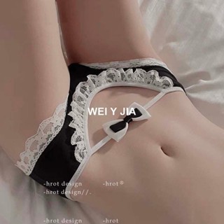 【唯家】洛麗塔 三角褲 純棉內褲 抑菌內褲 高腰內褲 少女內褲 女生內褲 性感內褲 無痕內褲 大尺碼內褲