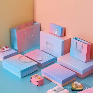 📣現24H出庫🔥禮物盒裝圍巾ins風日禮品高檔香水口紅禮盒伴手禮大號空禮品盒【36H限時】