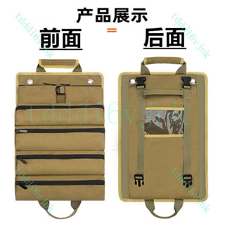 【臺灣出貨】便攜捲式電工包多功能捲筒工具包工具帆布包車載捲筒式耐磨工具包 露營工具袋 露營收納袋 收納包 帆布收納袋