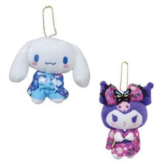 【現貨】小禮堂 Sanrio 三麗鷗 絨毛吊飾娃娃 (和服款) 酷洛米 大耳狗